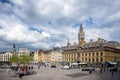 LILLE Ã¢â¬â FRANCE: Place du General de Gaulle square in front of the old Stock Exchange building in Lille, FranceÃÂ  Royalty Free Stock Photo